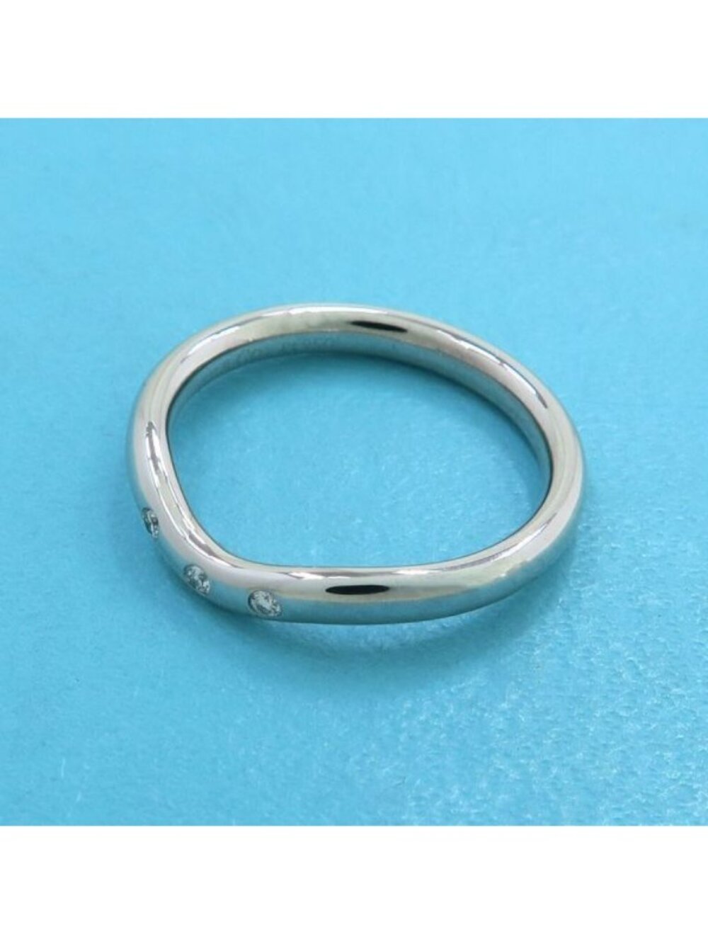 Tiffany & Co Cube Band Ring Diamond Vicinity - Picture 2 of 9